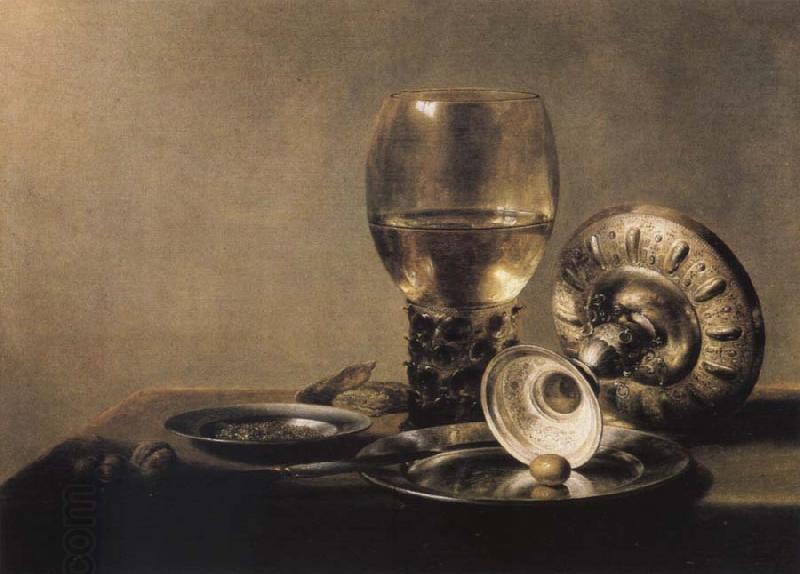 Pieter Claesz Museums national style life with Romer and silver shell China oil painting art